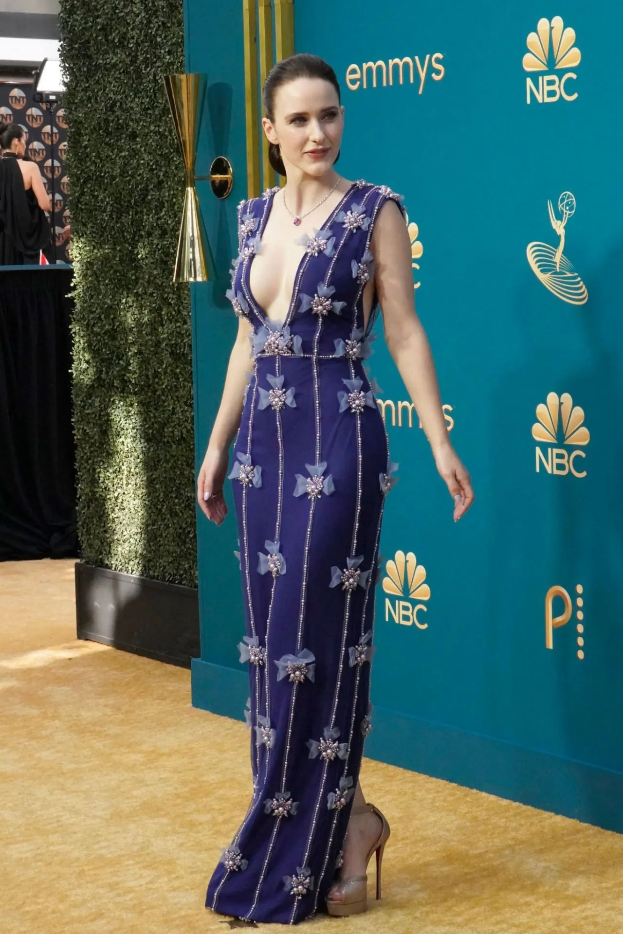 Rachel Brosnahan at Emmy Awards 2022 Red Carpet in Los Angeles06